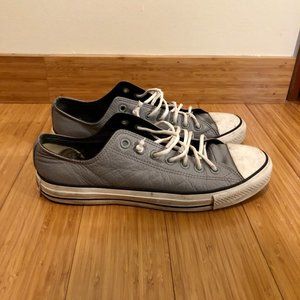 Converse Unisex Leather Shoes US M 9 W 11